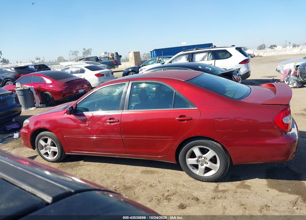 2002 TOYOTA CAMRY SE V6 VIN: JTDBF30K120019637
