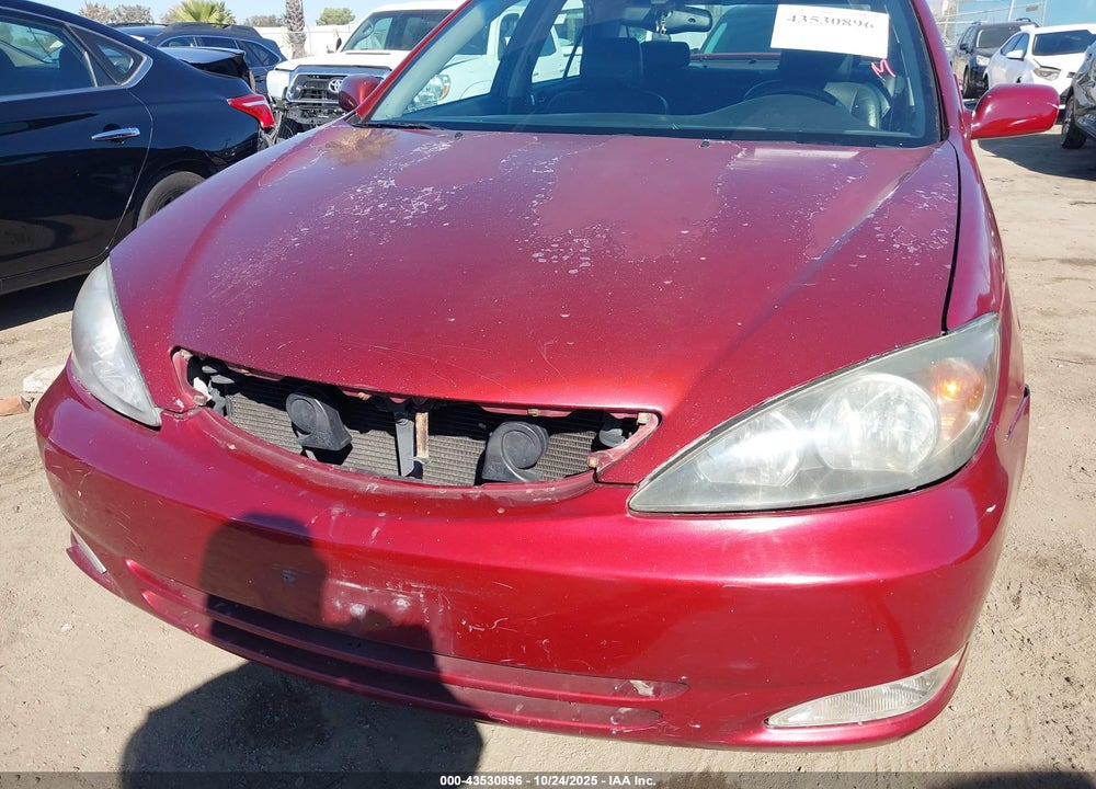 2002 TOYOTA CAMRY SE V6 VIN: JTDBF30K120019637