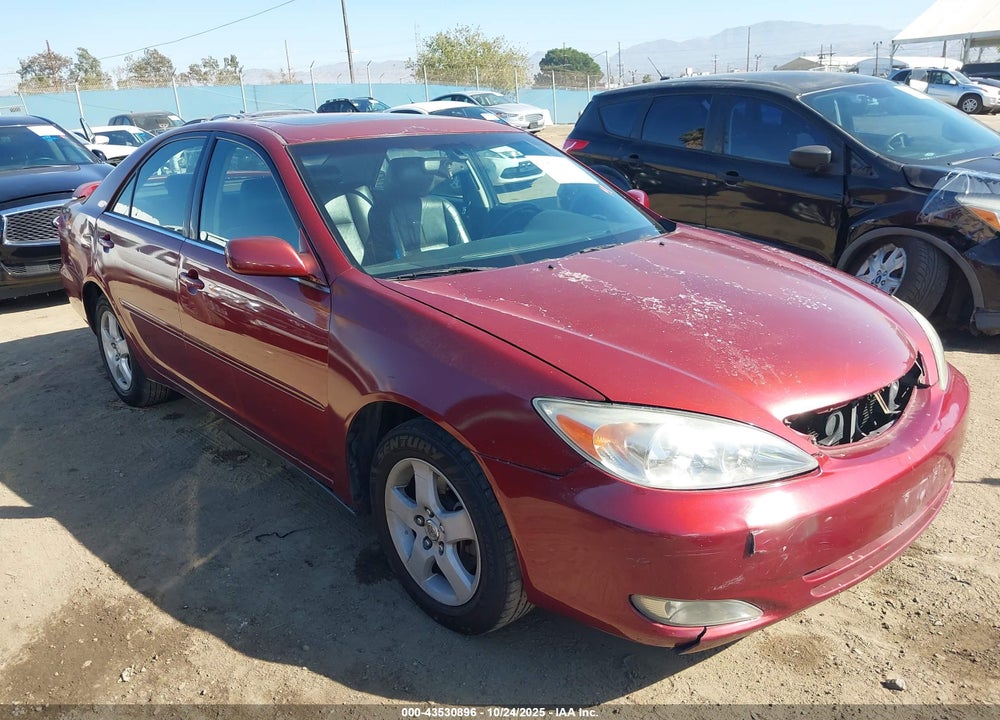 2002 TOYOTA CAMRY SE V6 VIN: JTDBF30K120019637