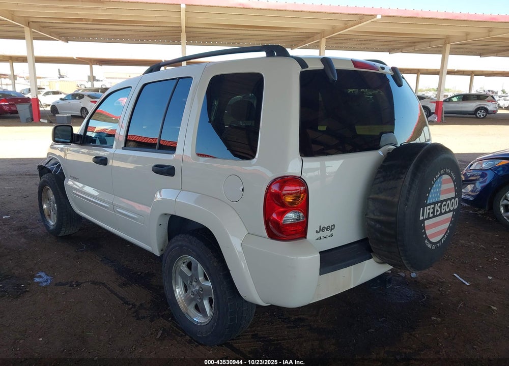 2004 JEEP LIBERTY LIMITED EDITION VIN: 1J4GL58K44W195087