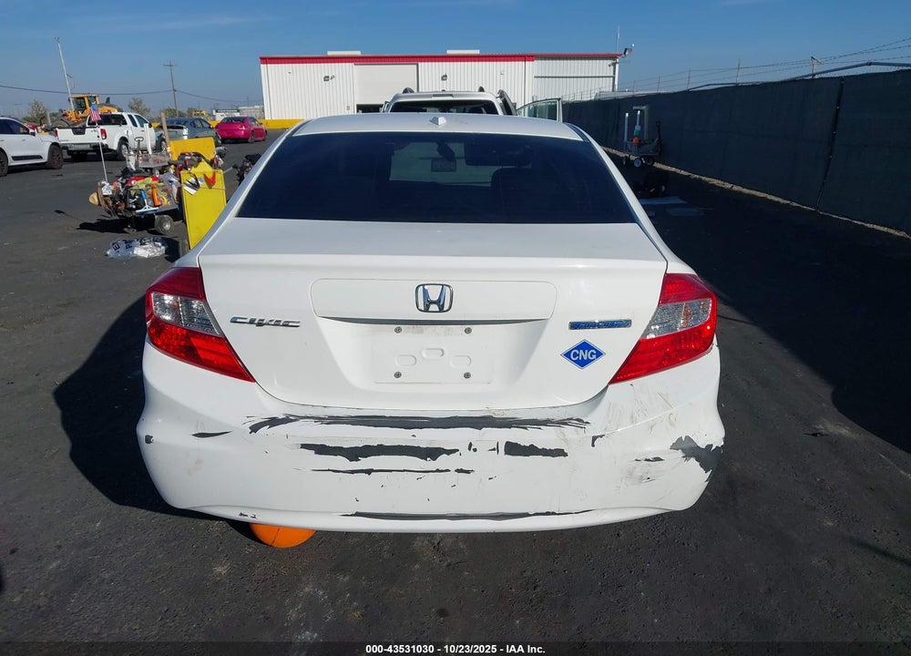 2012 HONDA CIVIC VIN: 19XFB5F52CE003093