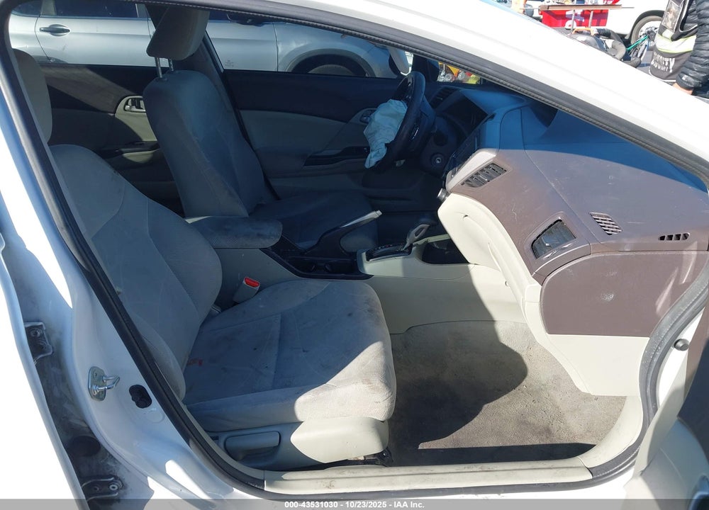 2012 HONDA CIVIC VIN: 19XFB5F52CE003093