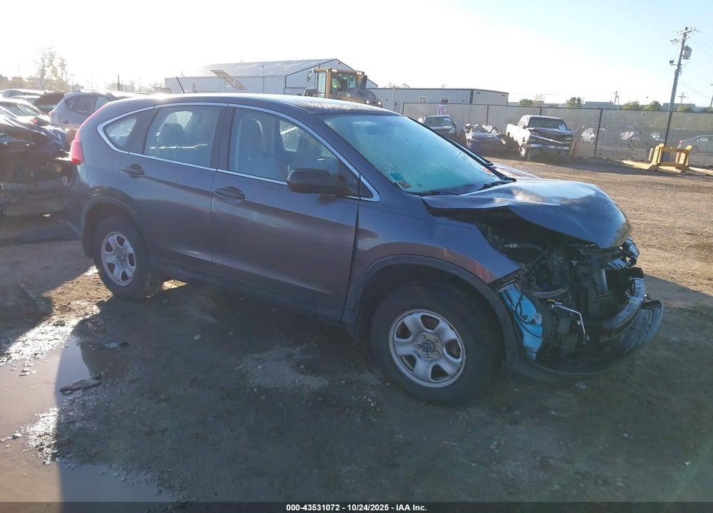 2016 HONDA CR-V LX VIN: 2HKRM4H37GH626577
