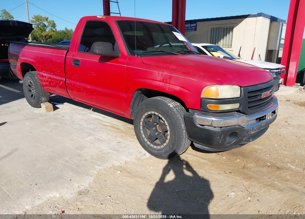 2005 GMC SIERRA 1500 WORK TRUCK VIN: 1GTEC14X15Z249887