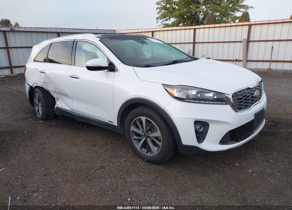 2019 KIA SORENTO 3.3L EX VIN: 5XYPHDA5XKG476309
