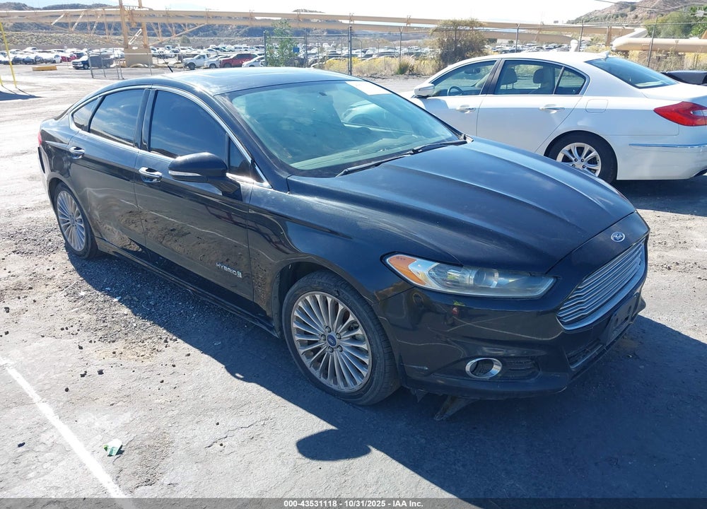 2013 FORD FUSION HYBRID TITANIUM VIN: 3FA6P0RU6DR344598