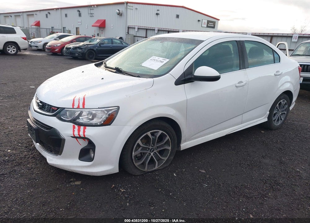 2018 CHEVROLET SONIC LT AUTO VIN: 1G1JD5SHXJ4108671