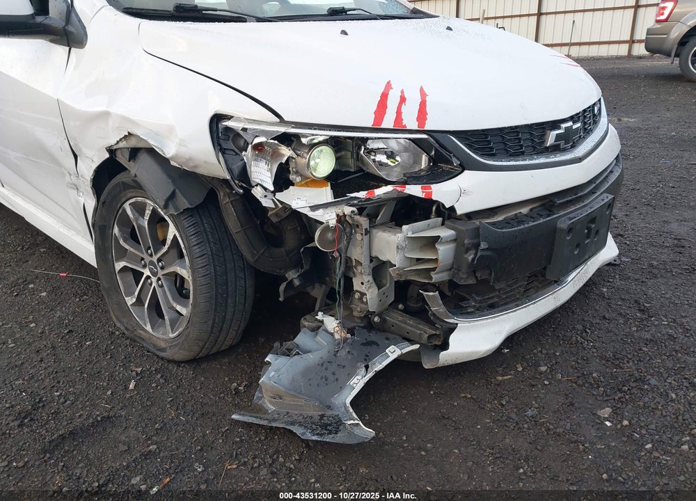 2018 CHEVROLET SONIC LT AUTO VIN: 1G1JD5SHXJ4108671