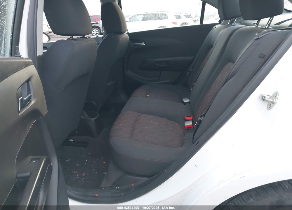 2018 CHEVROLET SONIC LT AUTO VIN: 1G1JD5SHXJ4108671