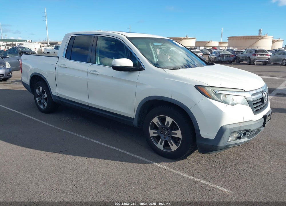 2019 HONDA RIDGELINE RTL VIN: 5FPYK2F50KB002614