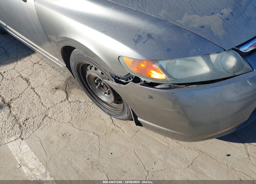 2006 HONDA CIVIC LX VIN: 2HGFA16546H509353