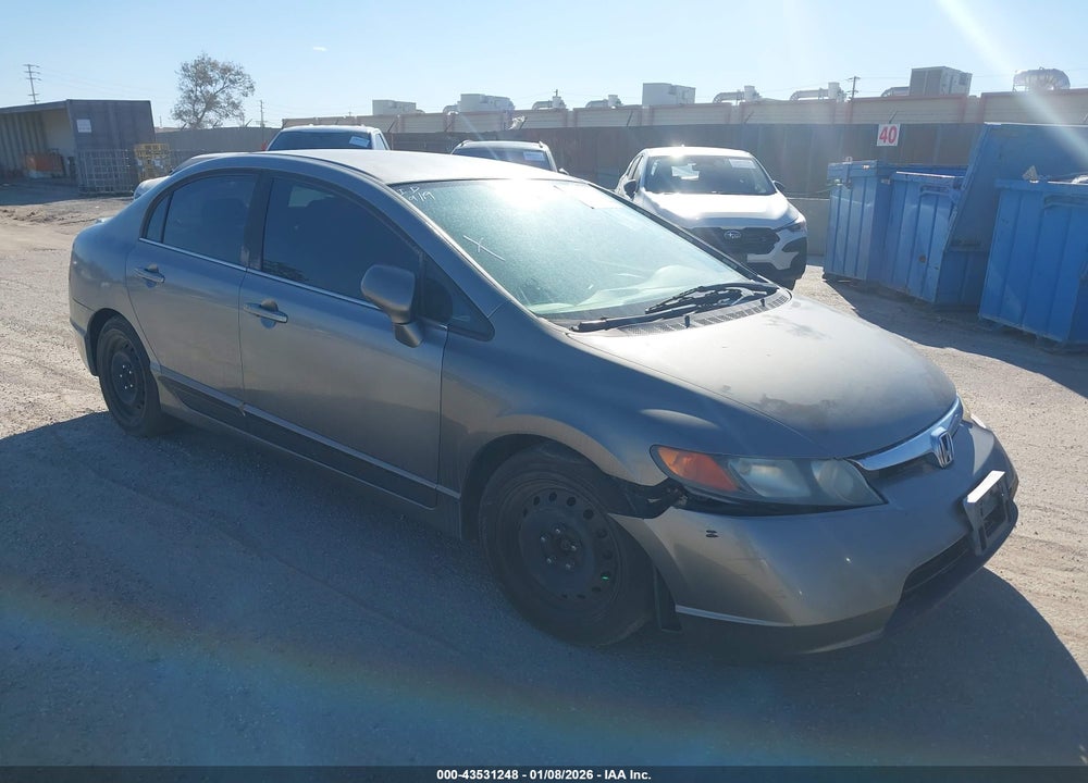 2006 HONDA CIVIC LX VIN: 2HGFA16546H509353