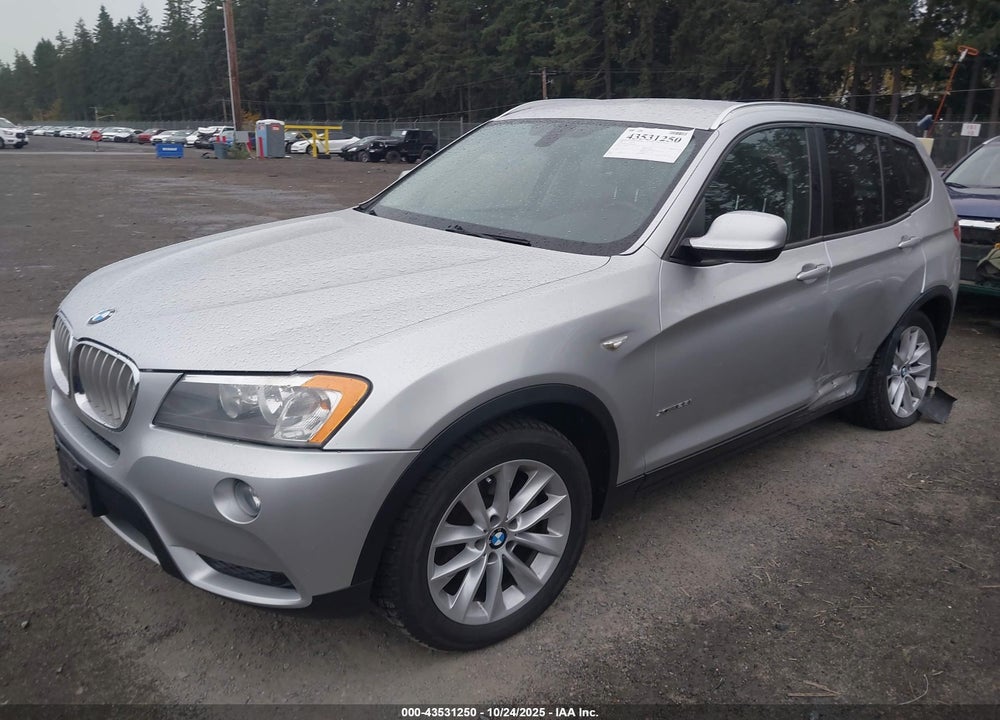 2014 BMW X3 XDRIVE28I VIN: 5UXWX9C53E0D30581