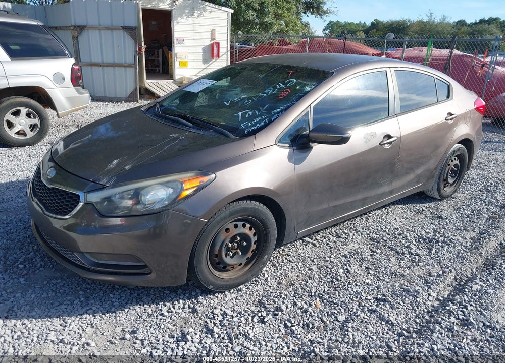 2015 KIA FORTE LX VIN: KNAFX4A6XF5313842