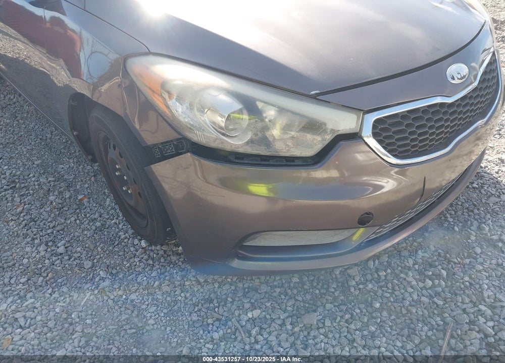 2015 KIA FORTE LX VIN: KNAFX4A6XF5313842