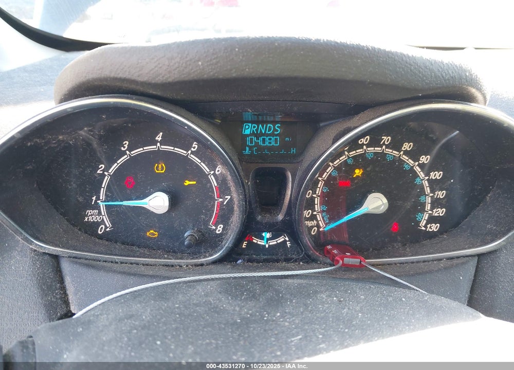 2015 FORD FIESTA VIN: 3FADP4EJ9FM120851