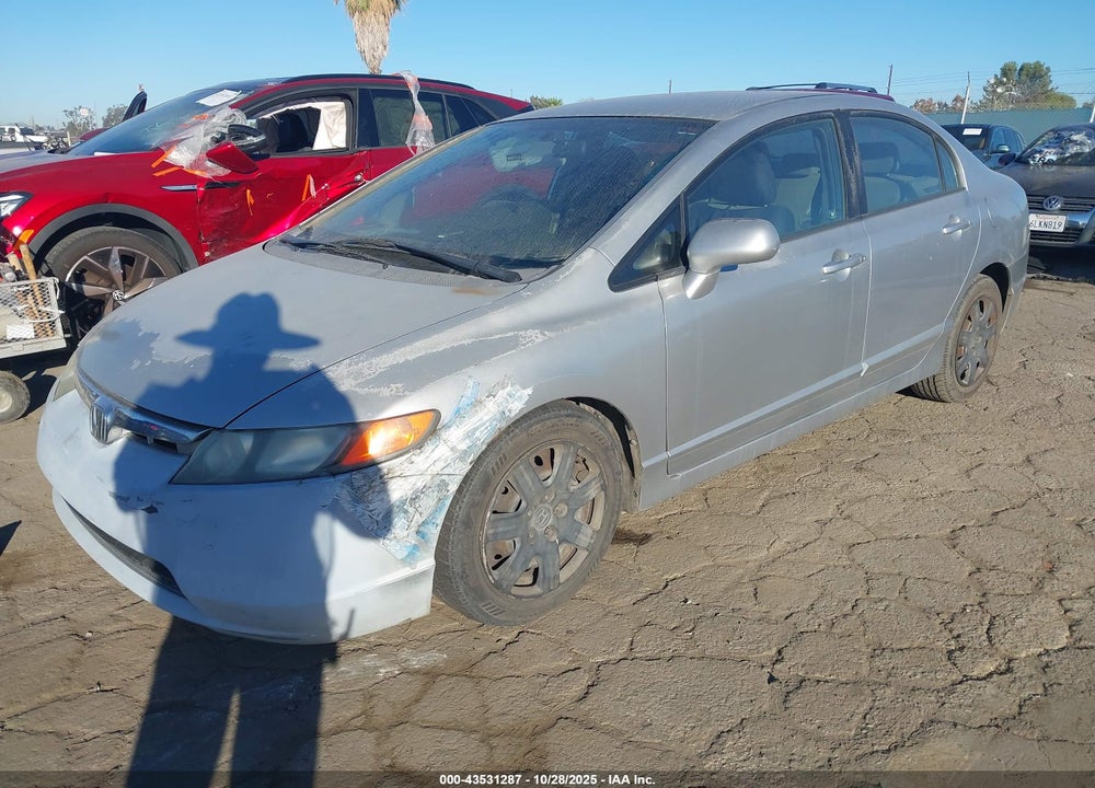 2008 HONDA CIVIC LX VIN: 2HGFA16508H324316