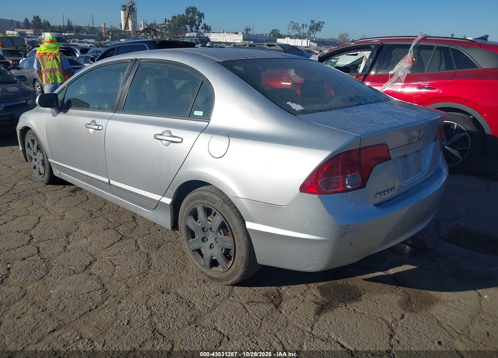 2008 HONDA CIVIC LX VIN: 2HGFA16508H324316