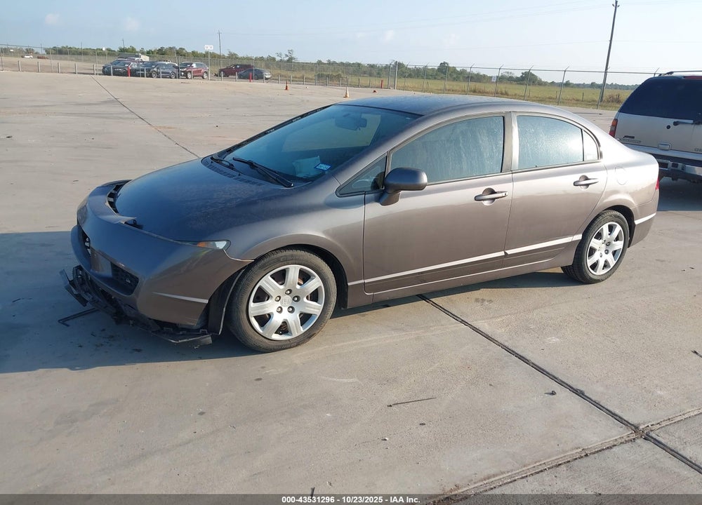 2009 HONDA CIVIC VIN: 19XFA16599E034880
