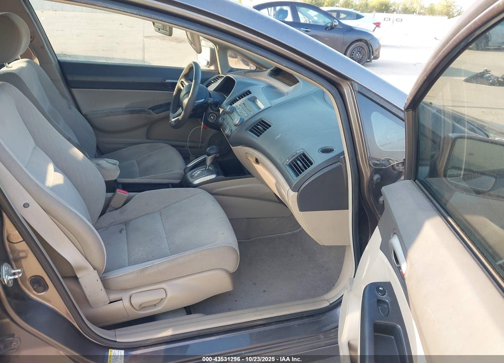 2009 HONDA CIVIC VIN: 19XFA16599E034880