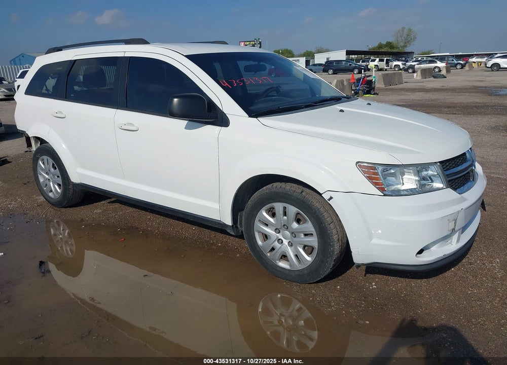 2016 DODGE JOURNEY SE VIN: 3C4PDCAB3GT104421