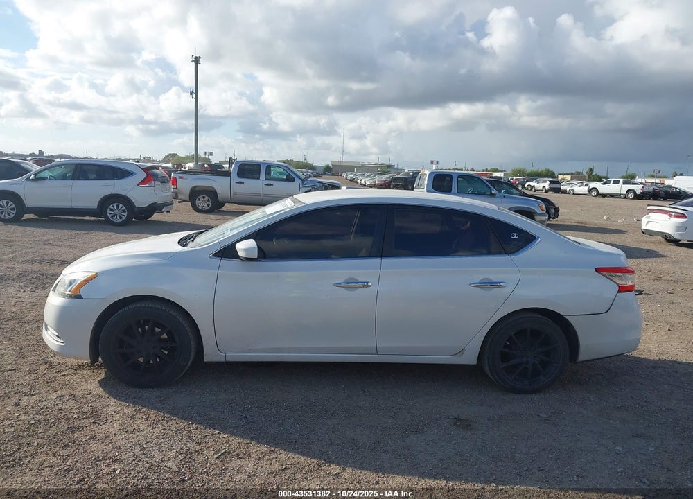 2014 NISSAN SENTRA SV VIN: 3N1AB7AP9EL636416