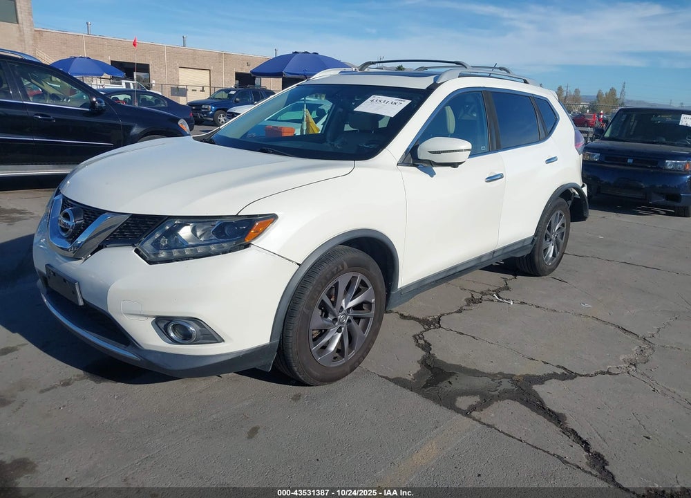2016 NISSAN ROGUE SL VIN: 5N1AT2MT5GC822230