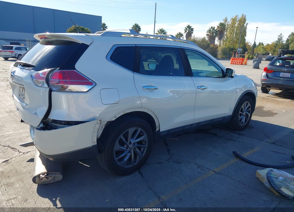 2016 NISSAN ROGUE SL VIN: 5N1AT2MT5GC822230