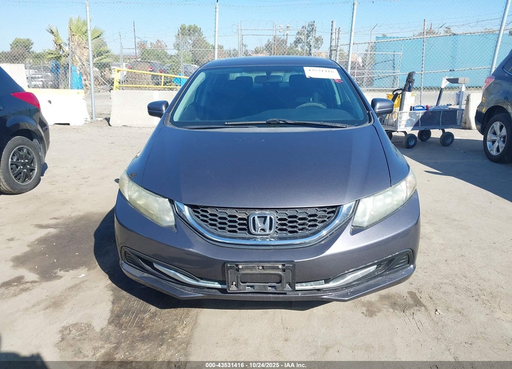 2015 HONDA CIVIC LX VIN: 19XFB2F58FE262514