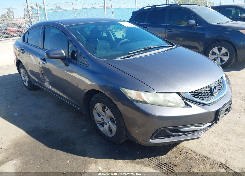 2015 HONDA CIVIC LX VIN: 19XFB2F58FE262514