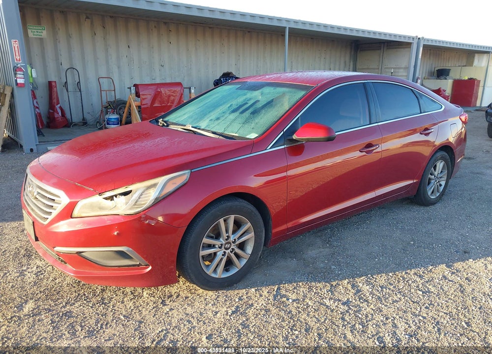 2016 HYUNDAI SONATA SE VIN: 5NPE24AFXGH377443