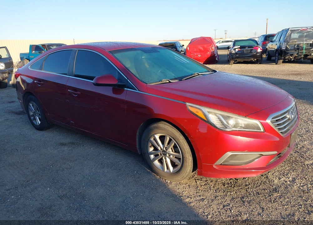 2016 HYUNDAI SONATA SE VIN: 5NPE24AFXGH377443