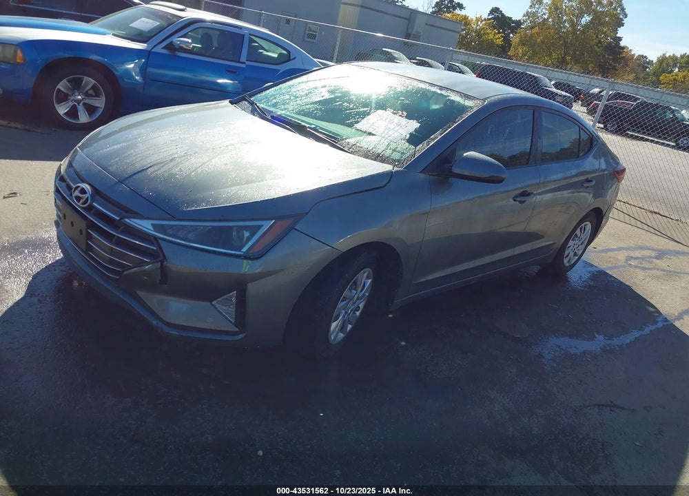 2019 HYUNDAI ELANTRA VIN: KMHD74LF0KU852585
