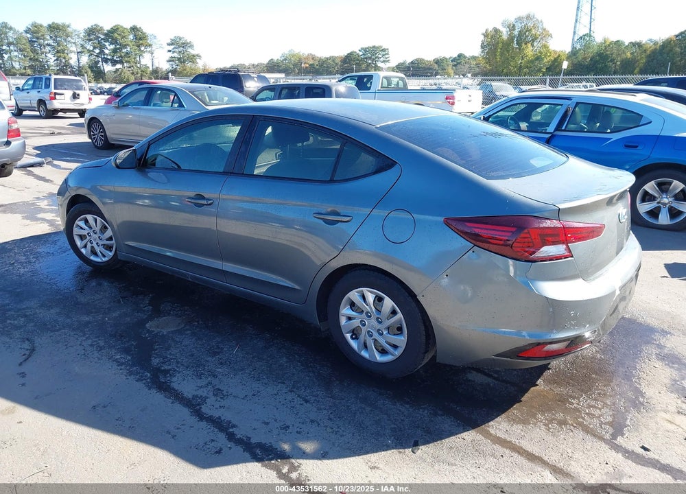 2019 HYUNDAI ELANTRA VIN: KMHD74LF0KU852585