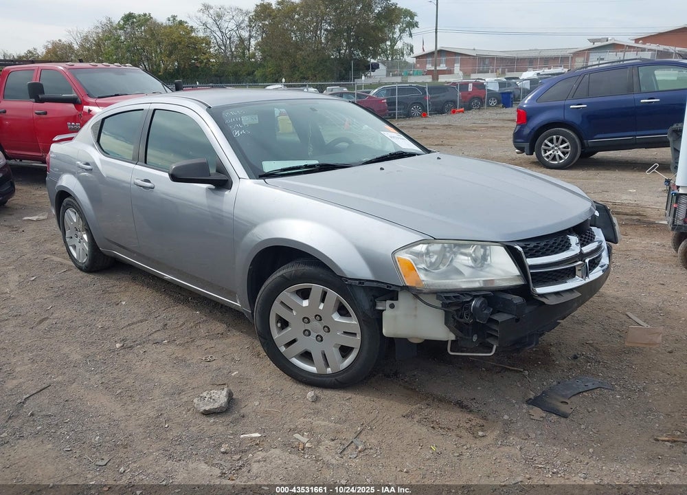 2013 DODGE AVENGER SE VIN: 1C3CDZAB9DN755960