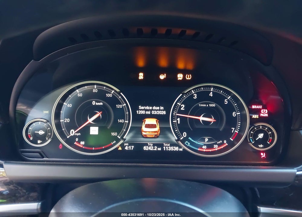 2014 BMW 6 SERIES VIN: WBA6B2C59ED129617