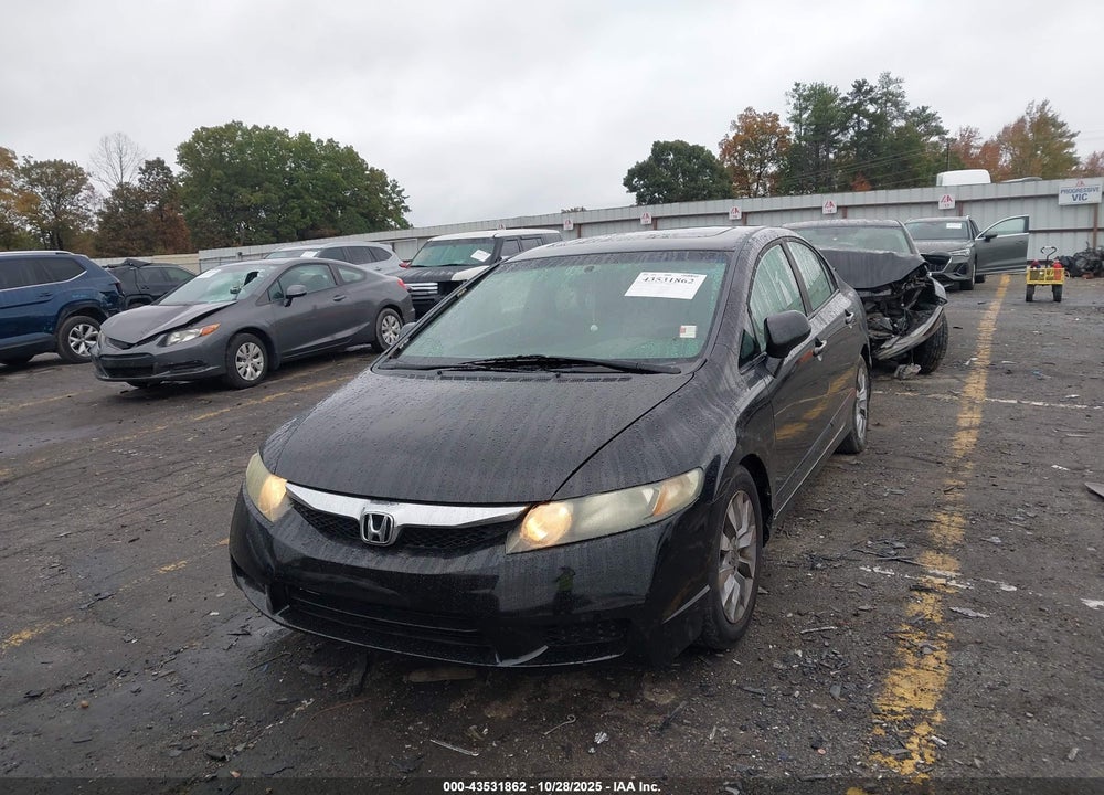 2010 HONDA CIVIC EX VIN: 2HGFA1F8XAH506511