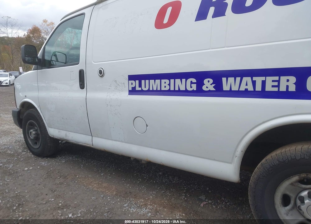 2013 CHEVROLET EXPRESS 2500 VIN: 1GCWGFCA3D1184072