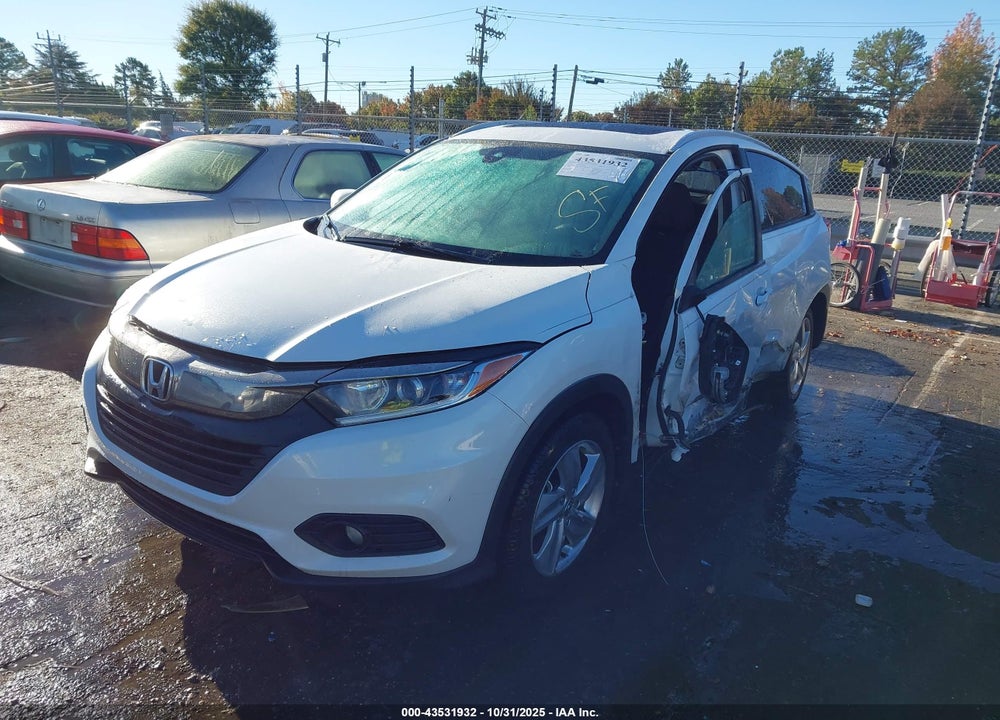 2019 HONDA HR-V EX VIN: 3CZRU5H58KM722657