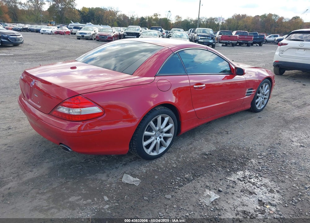 2007 MERCEDES-BENZ SL 550 VIN: WDBSK71F77F133892