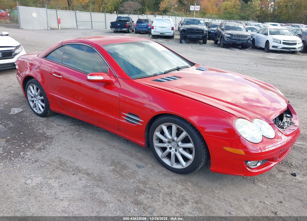 2007 MERCEDES-BENZ SL 550 VIN: WDBSK71F77F133892