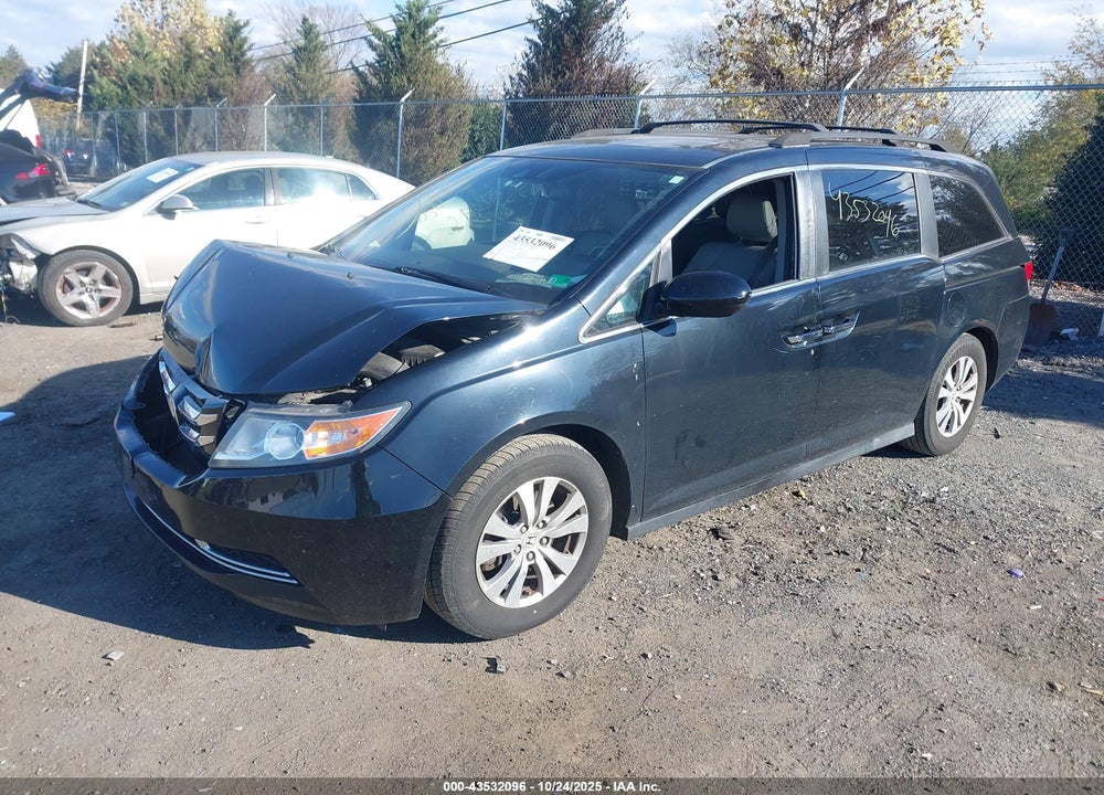 2016 HONDA ODYSSEY EX-L VIN: 5FNRL5H68GB120435