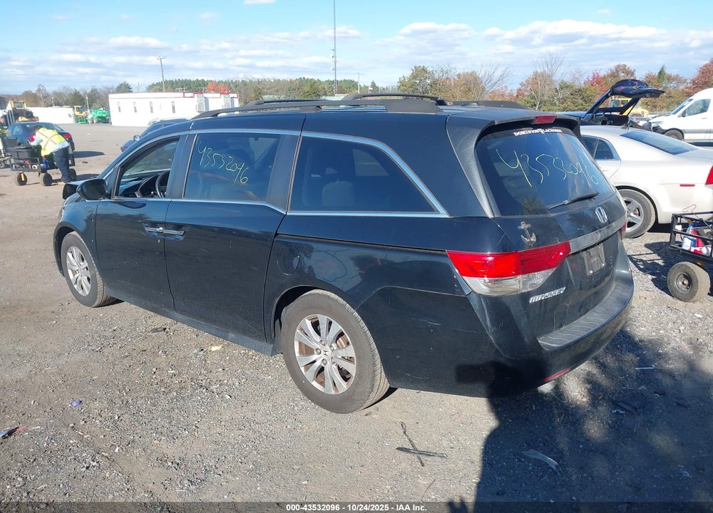 2016 HONDA ODYSSEY EX-L VIN: 5FNRL5H68GB120435