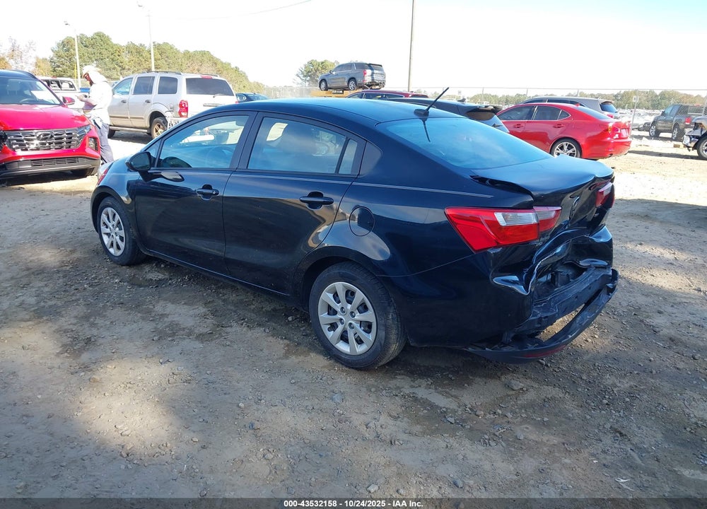 2015 KIA RIO LX VIN: KNADM4A34F6480522