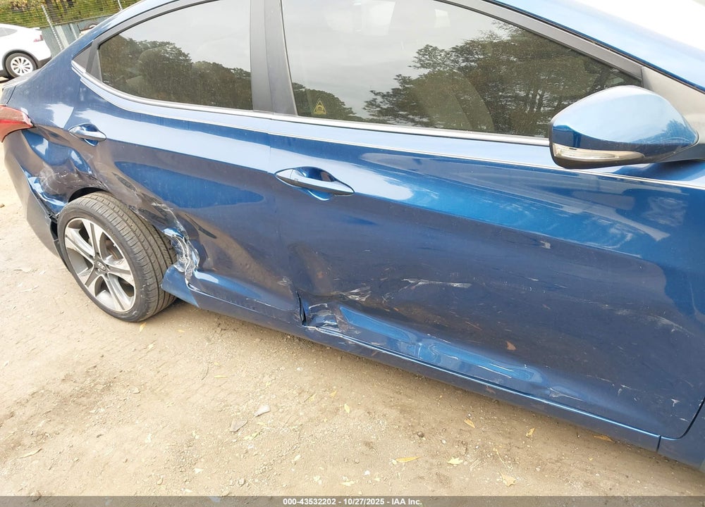 2016 HYUNDAI ELANTRA SPORT VIN: KMHDH4AHXGU488958