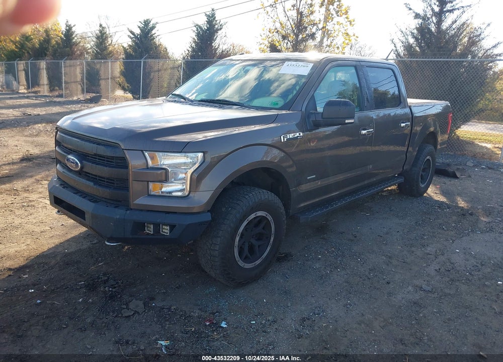 2015 FORD F-150 XLT VIN: 1FTEW1EG3FFA37954
