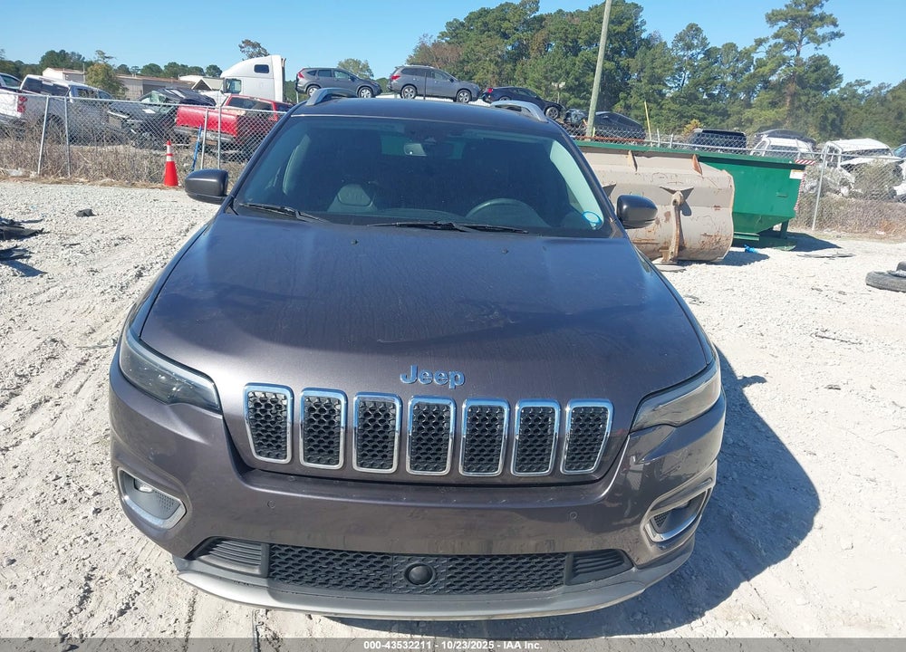 2019 JEEP CHEROKEE LIMITED FWD VIN: 1C4PJLDB1KD109572