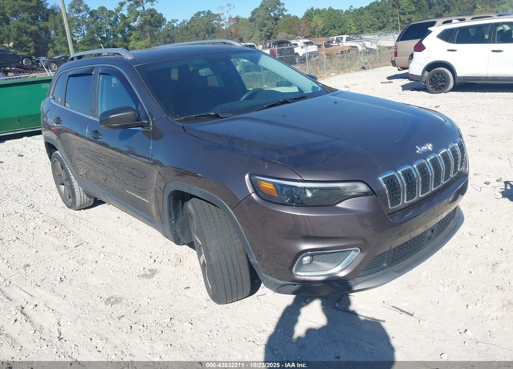 2019 JEEP CHEROKEE LIMITED FWD VIN: 1C4PJLDB1KD109572