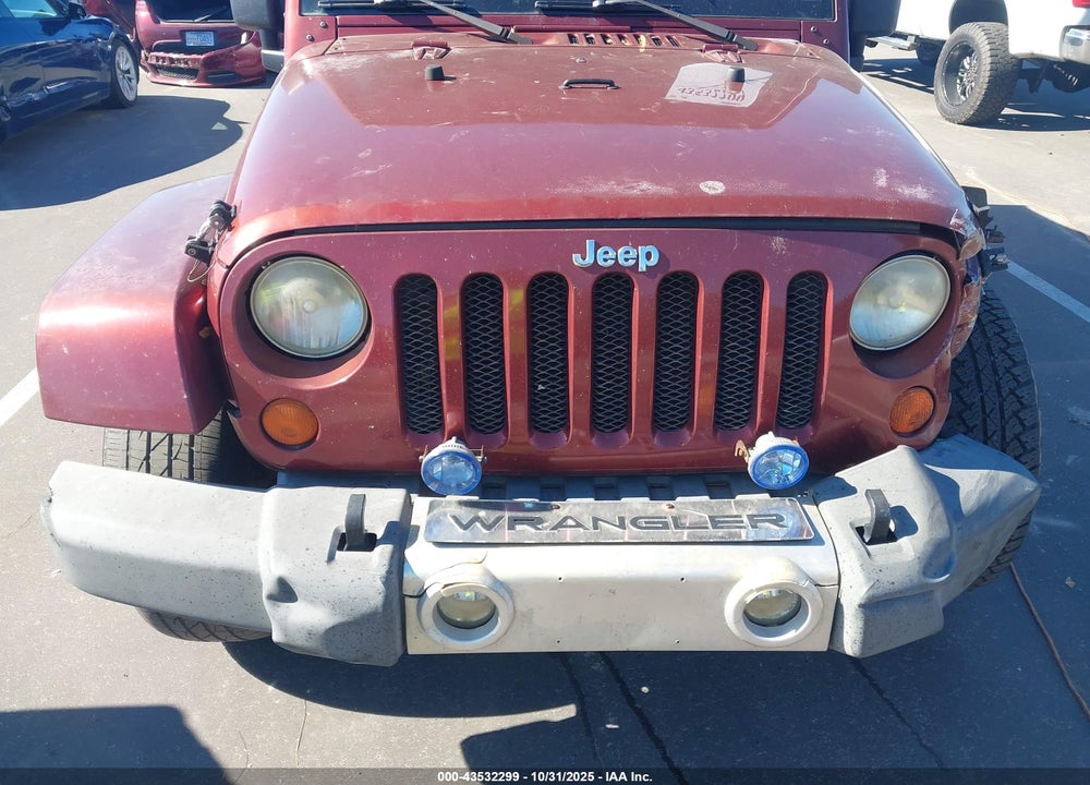 2007 JEEP WRANGLER UNLIMITED SAHARA VIN: 1J4GA59197L106132