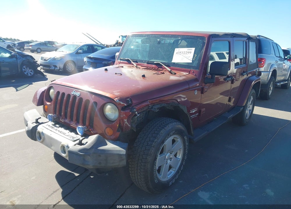 2007 JEEP WRANGLER UNLIMITED SAHARA VIN: 1J4GA59197L106132